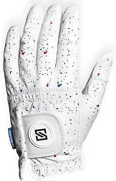 Premium Golf Glove | 100% AAA Cabretta Leather | Cool Golf Gloves Men | Serious Feel & Performance | Mens Golf Gloves Left Hand